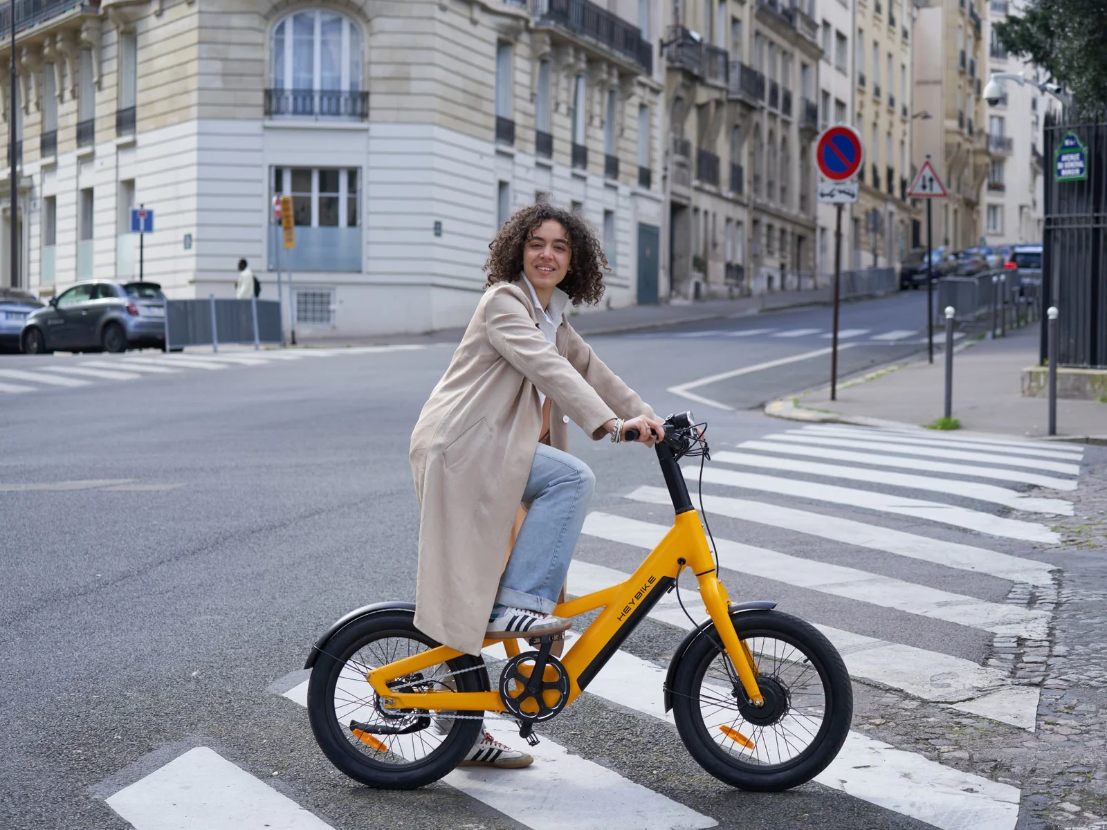 Heybike EC Compact City Yellow - Image 3